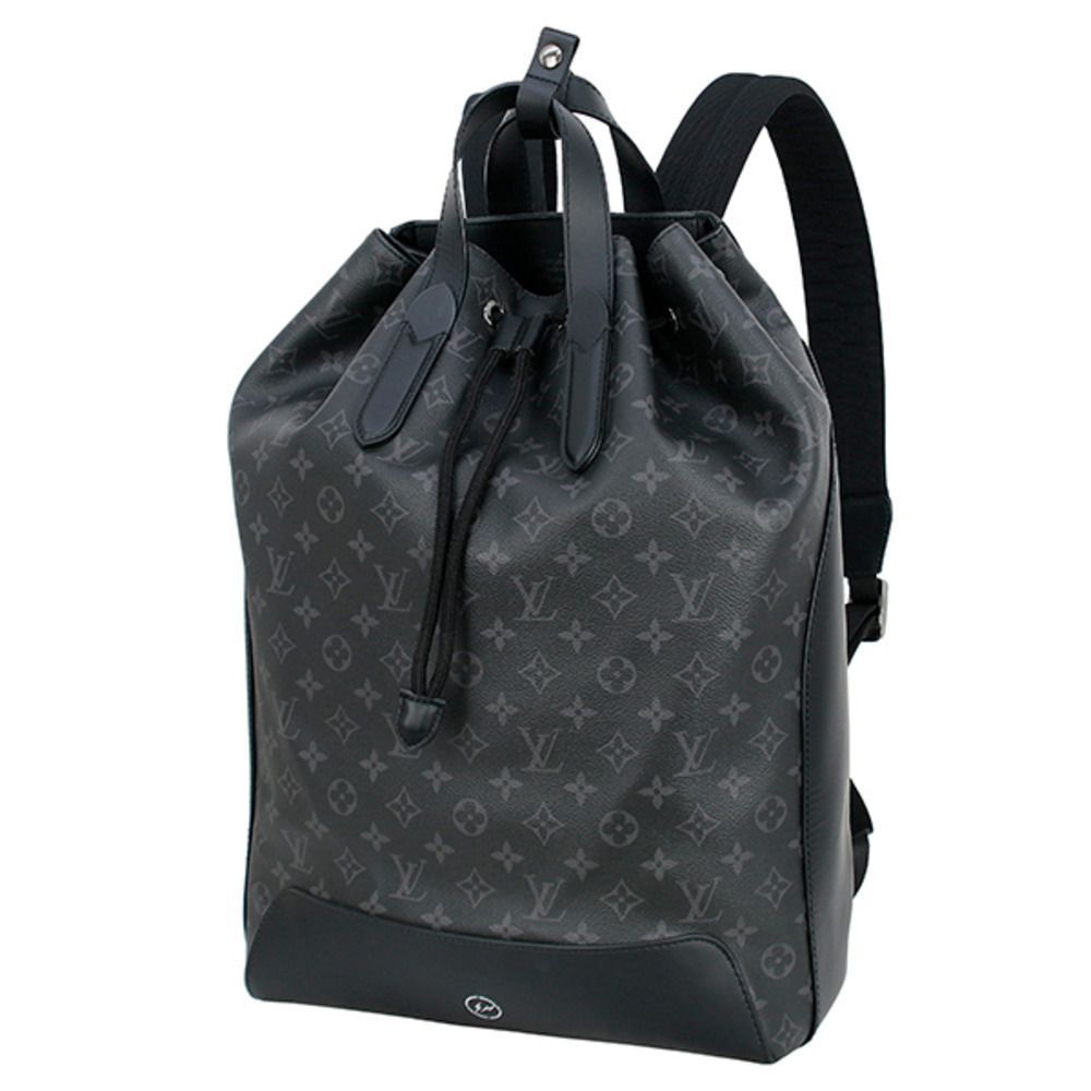 Louis Vuitton Monogram Leather Backpack Bag Business